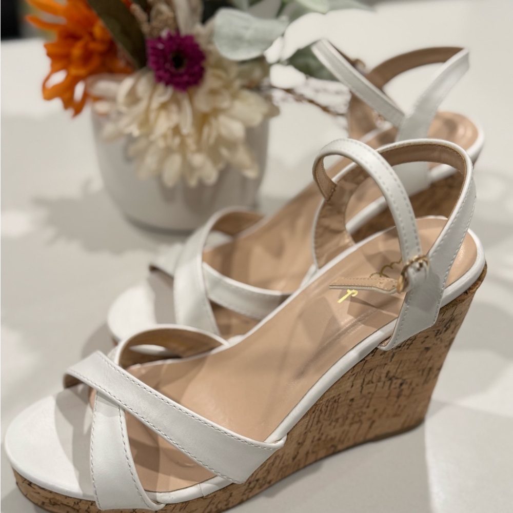 Lulu's White Strappy Platform Sandals - Picture 5 of 5